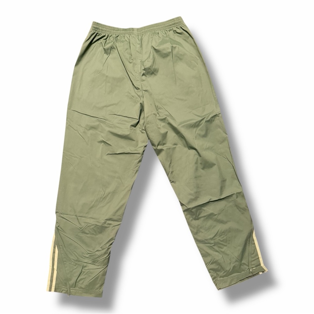 Adidas Sportswear Essentials 3-Stripes Track Pants Green Performance Mens Size M - Picture 2 of 13